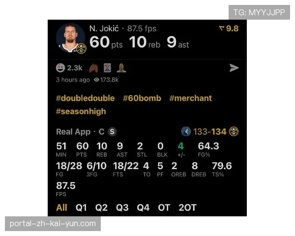 掘金森林狼排名下滑：约基奇负荷管理与爱德华兹状态波动影响